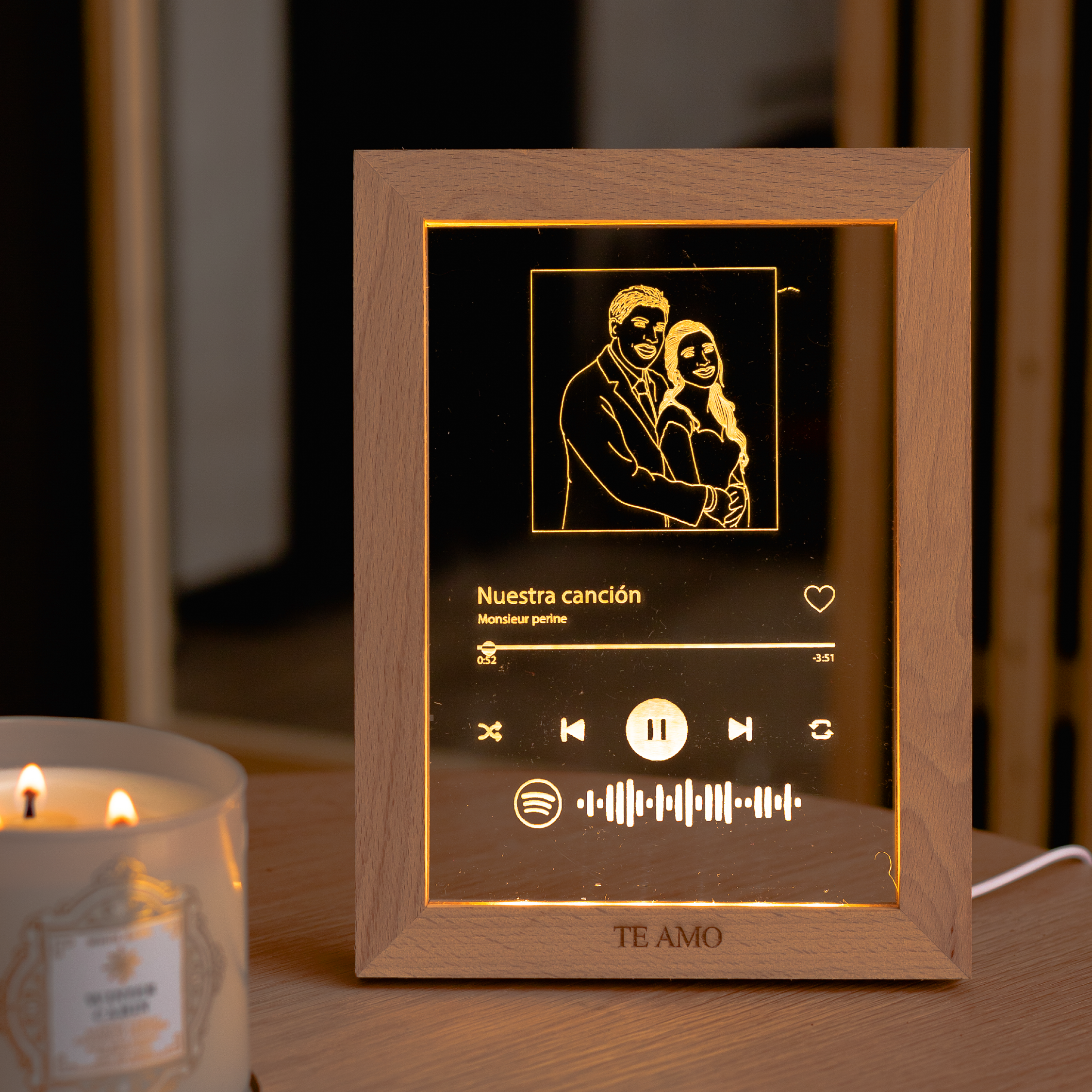 Portarretratos Personalizados Pareja