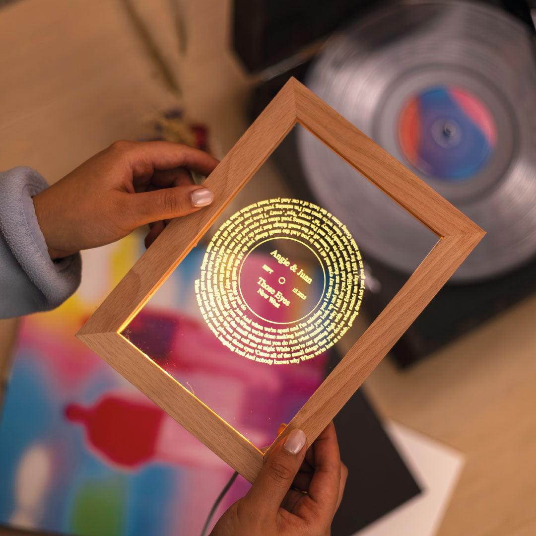 Portarretrato Vinilo