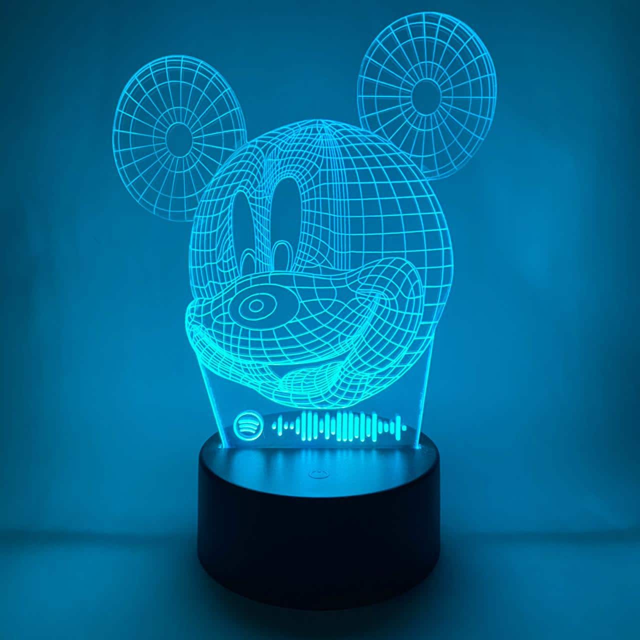 Lámpara Mickey Mouse