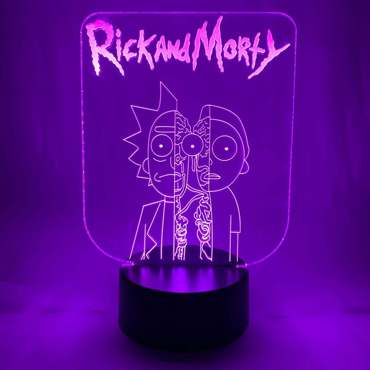 Lámpara Rick and Morty