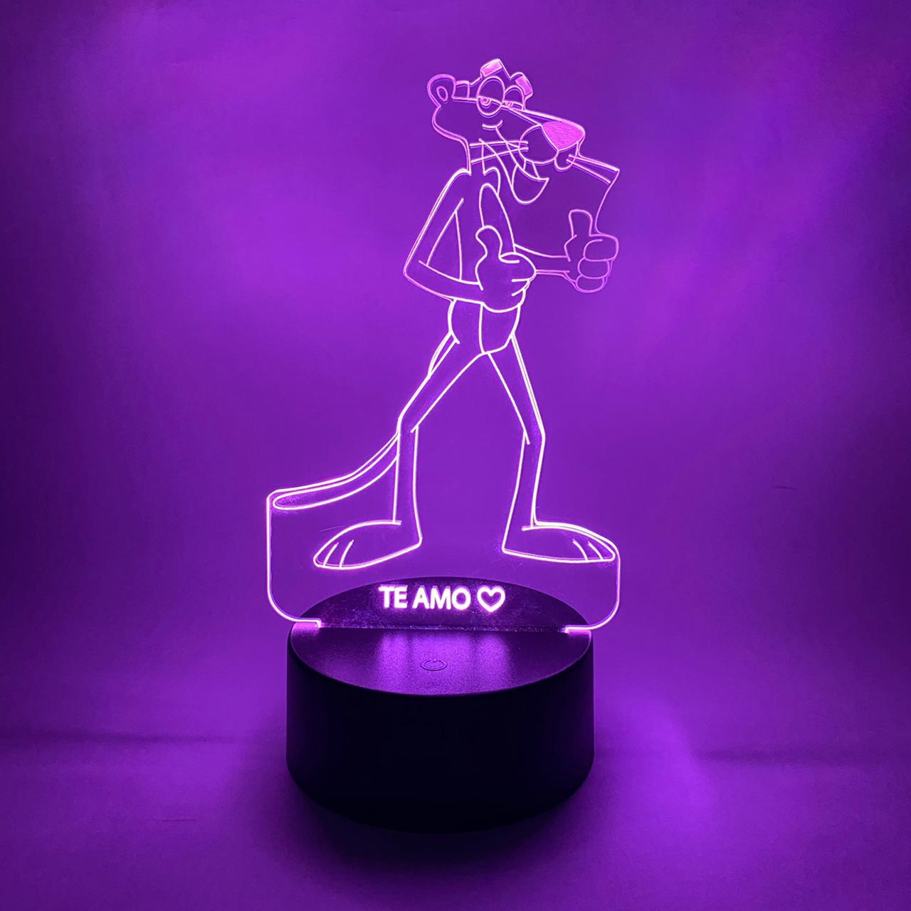 Lámpara Pantera Rosa