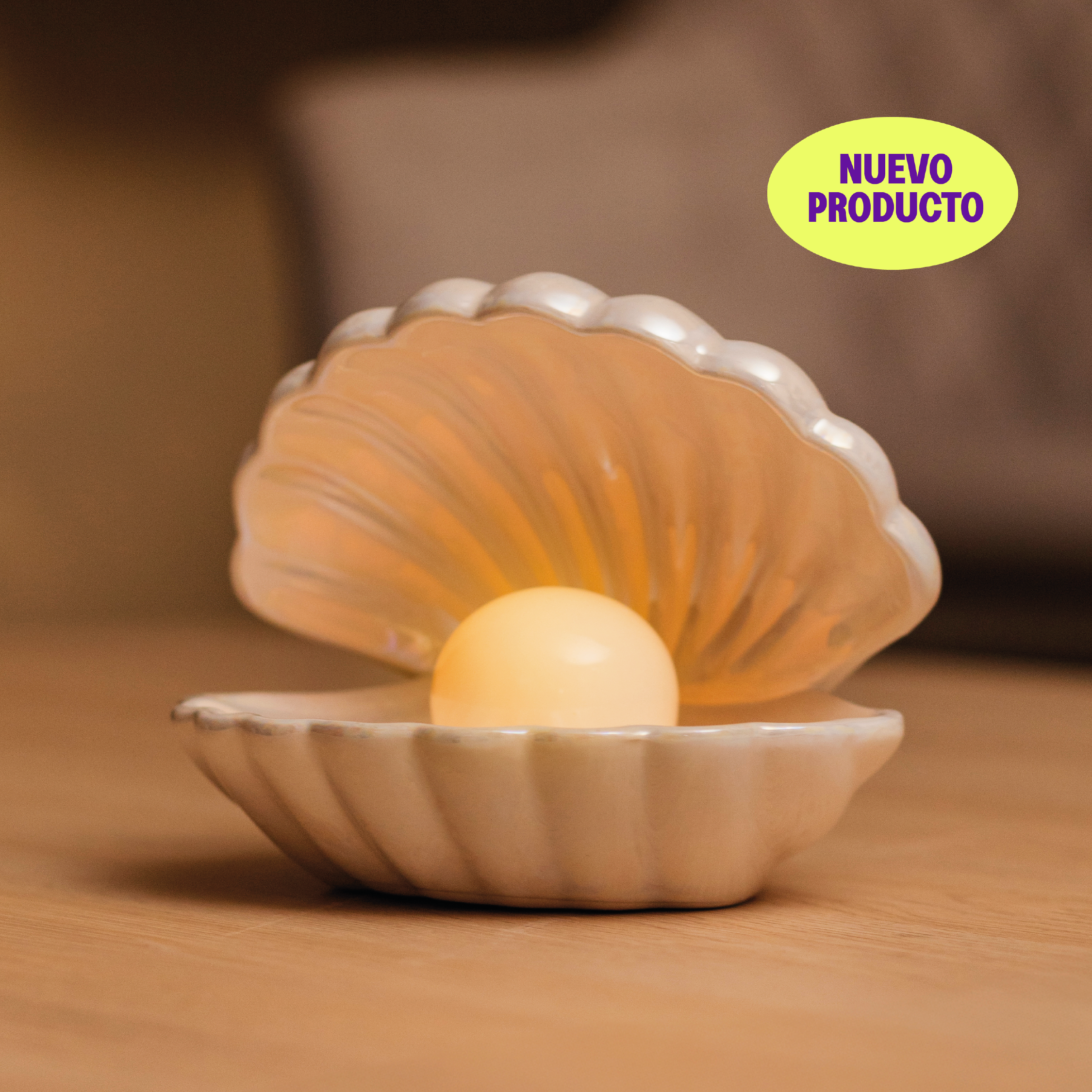 Lámpara Concha Rosa