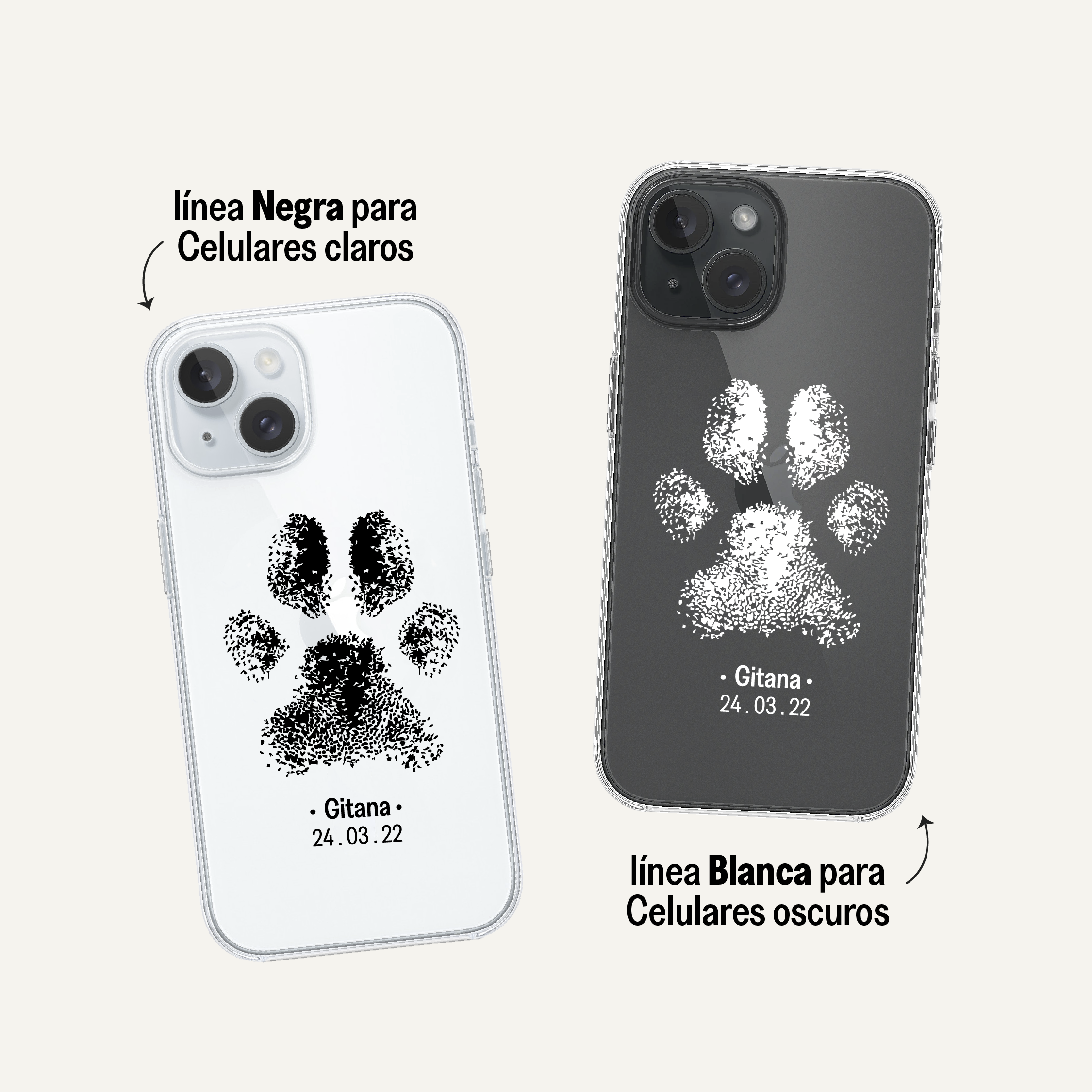 Case Huella Mascotas