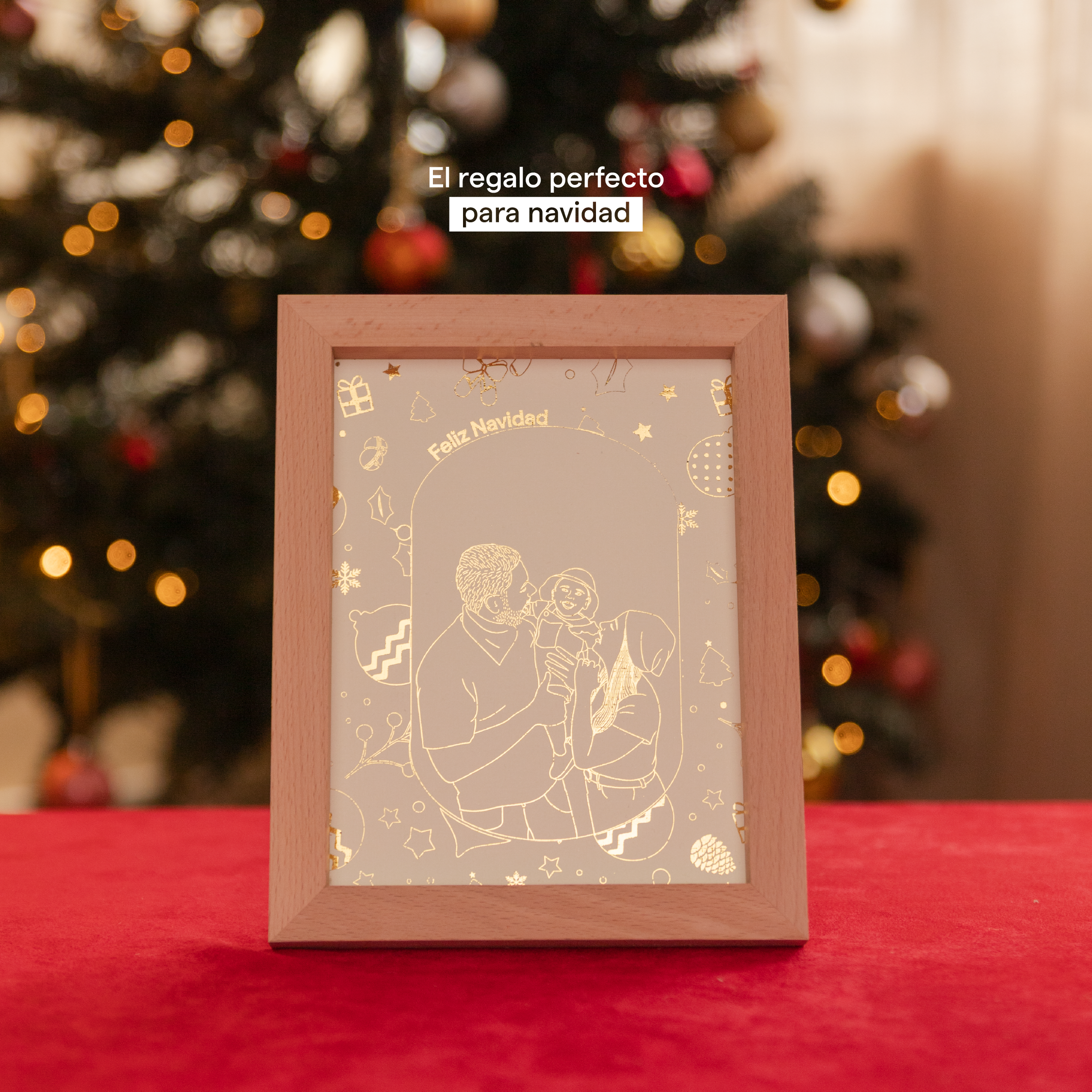 Marco Foil de Navidad