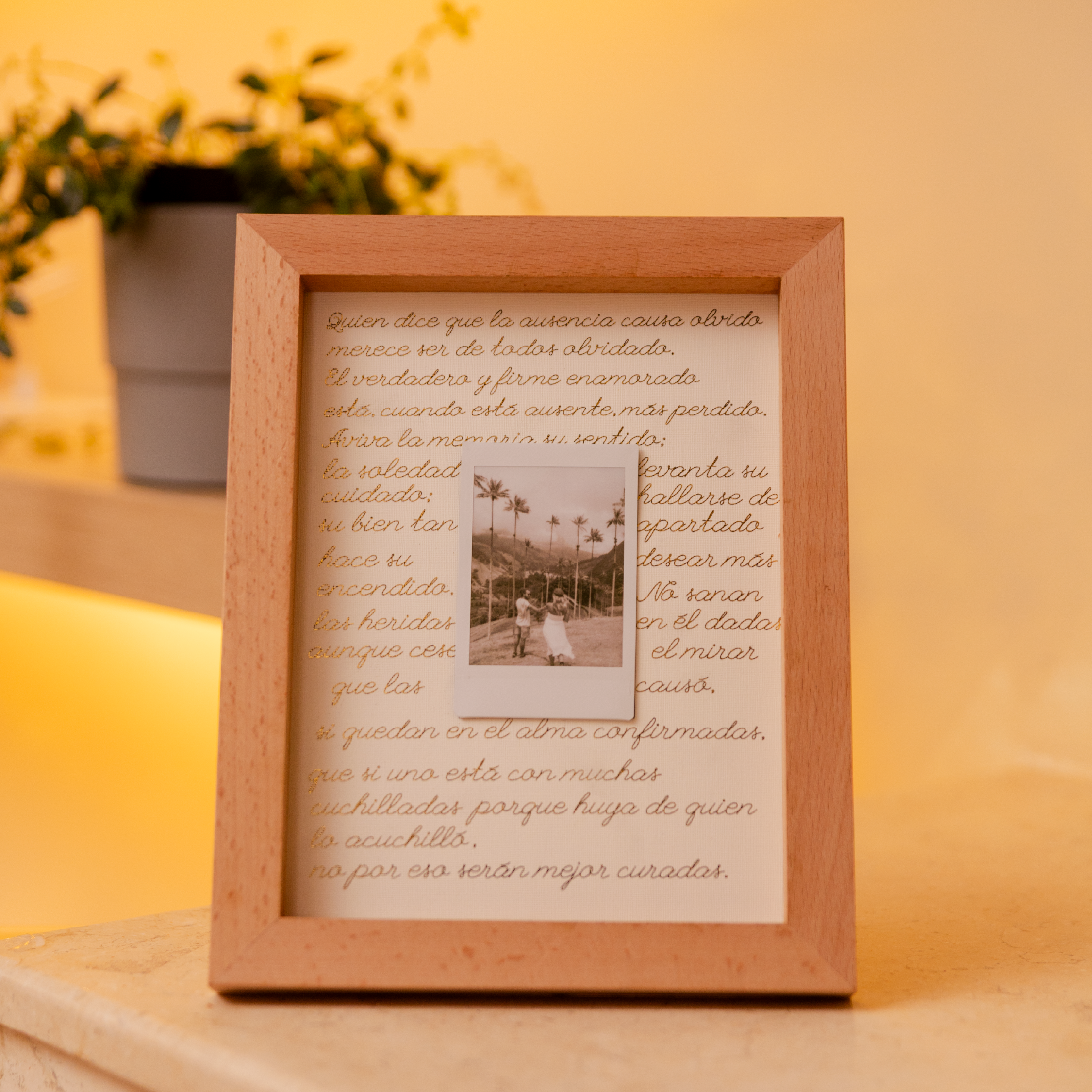 Marco Carta Personalizada