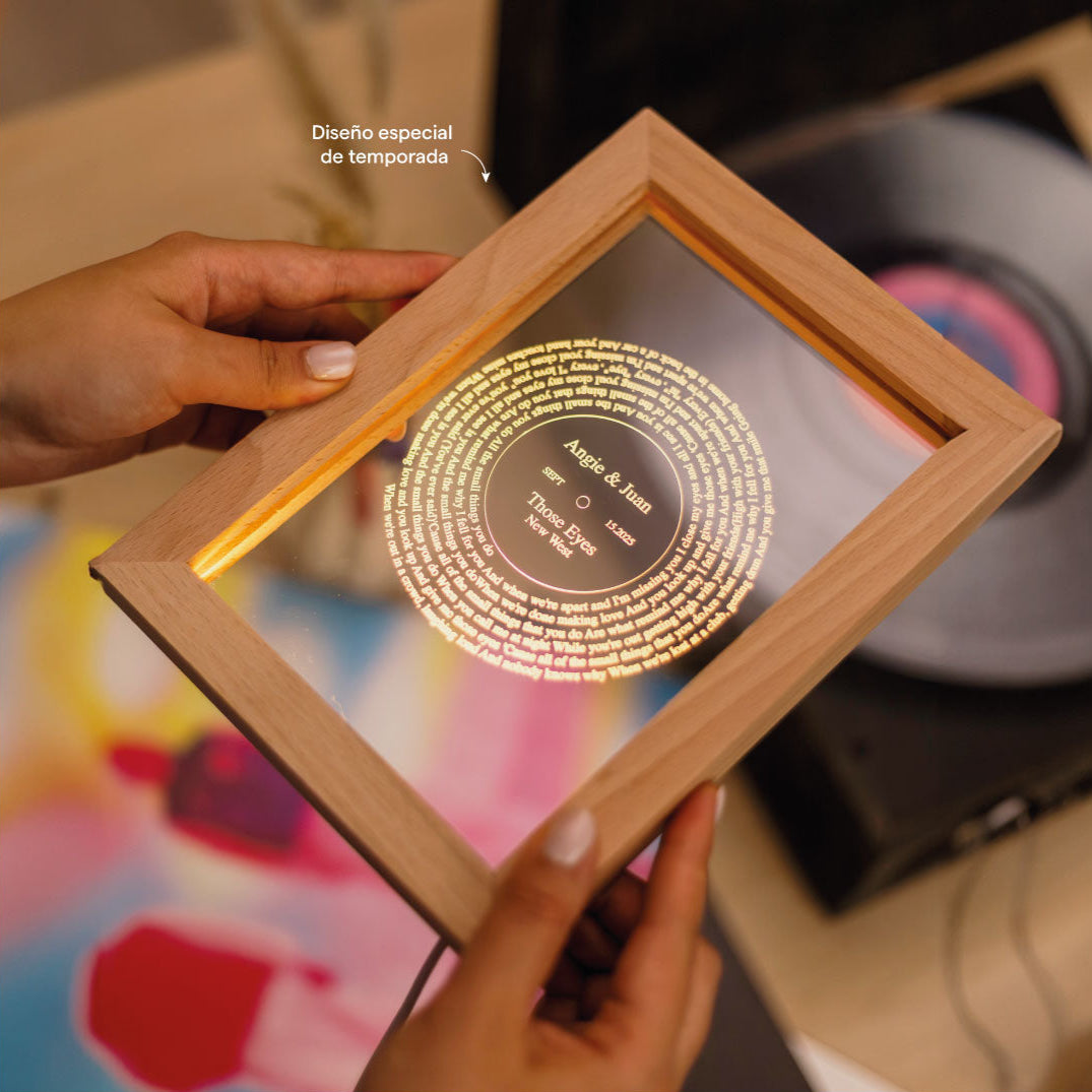 Portarretrato Vinilo