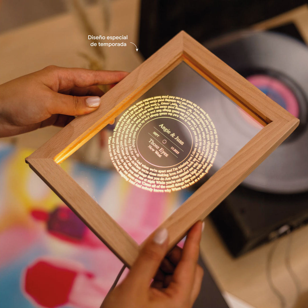 Portarretrato Vinilo