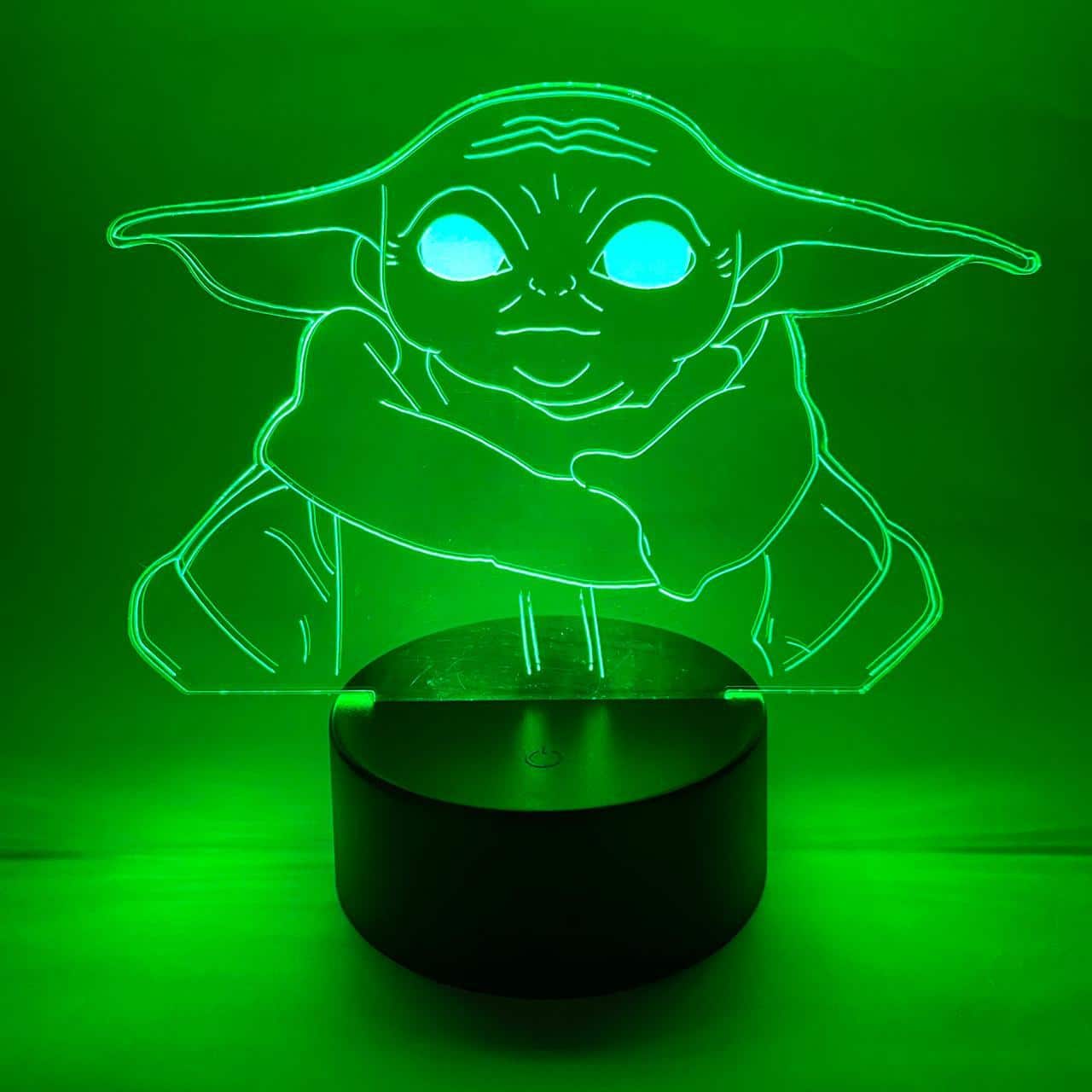 Lámpara Yoda