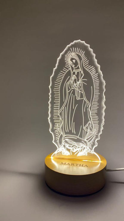 Lámpara Virgen de Guadalupe