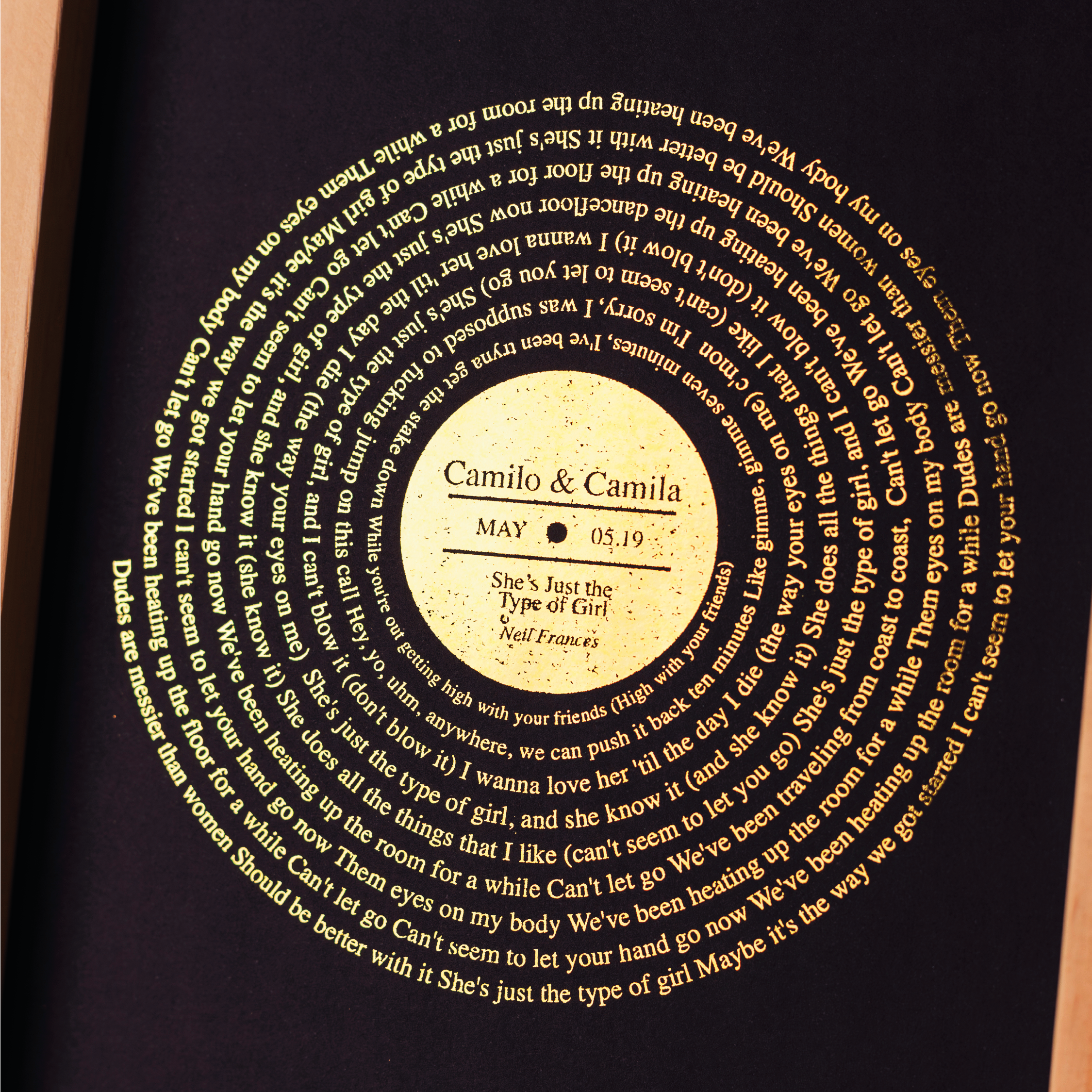 Marco Brillón Vinilo